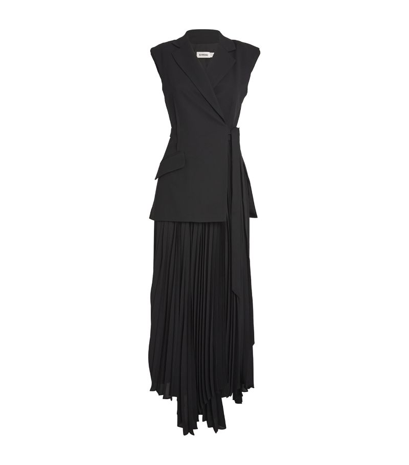 Simkhai Simkhai Pleated Helena Blazer Maxi Dress