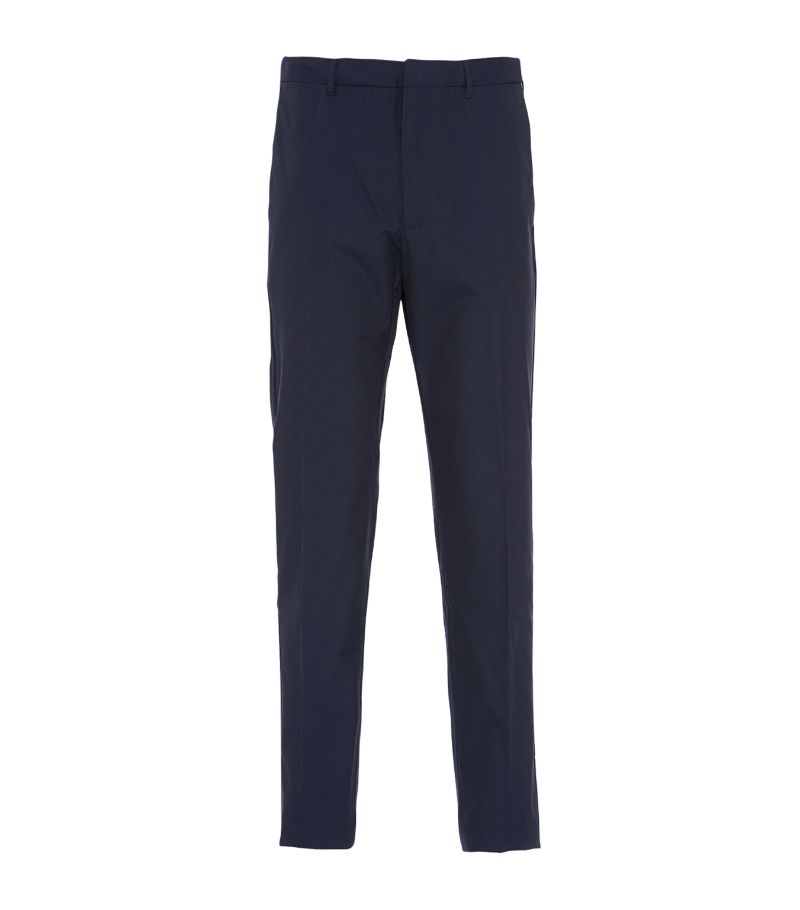 Prada Prada Cotton Slim-Leg Trousers