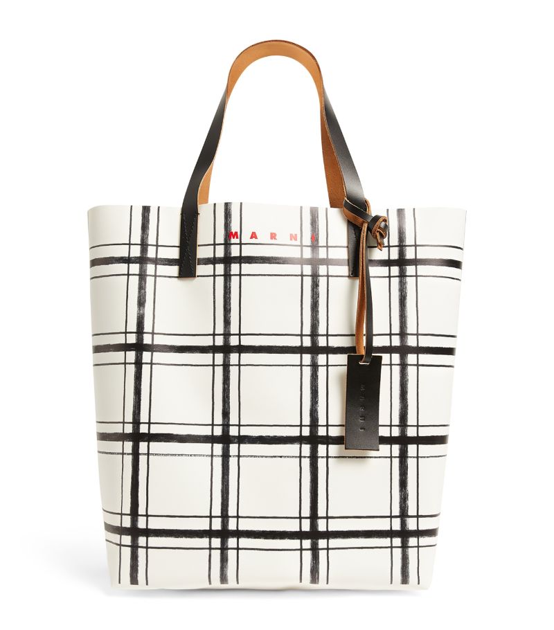 Marni Marni Printed Tribeca Shopping Bag