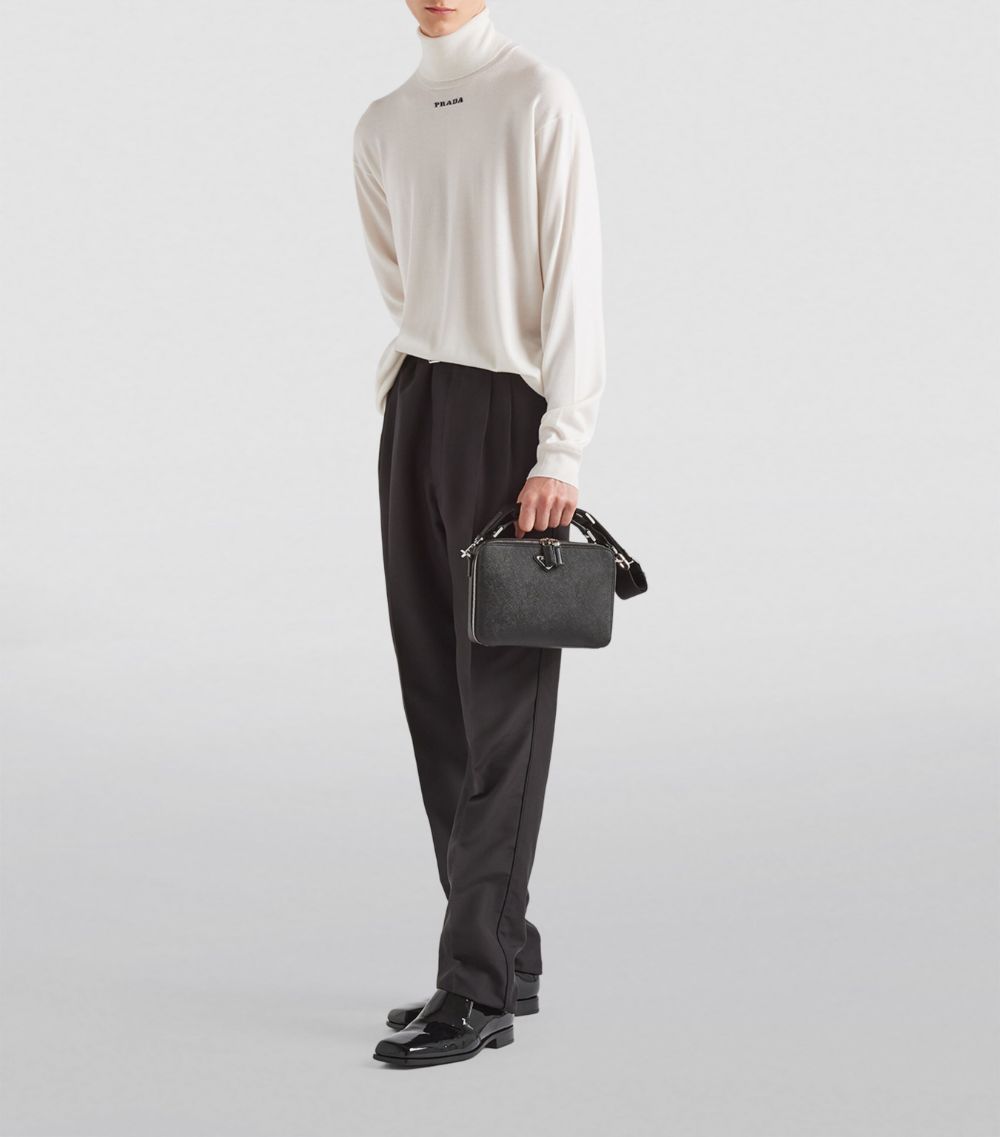 Prada Prada Logo Rollneck Sweater