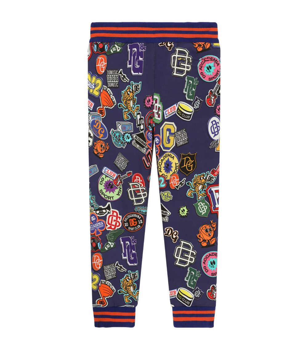 Dolce & Gabbana Dolce & Gabbana Kids Patch-Detail Sweatpants (2-6 Years)