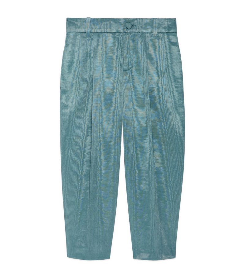 Gucci Gucci Kids Moiré Trousers (4-12 Years)