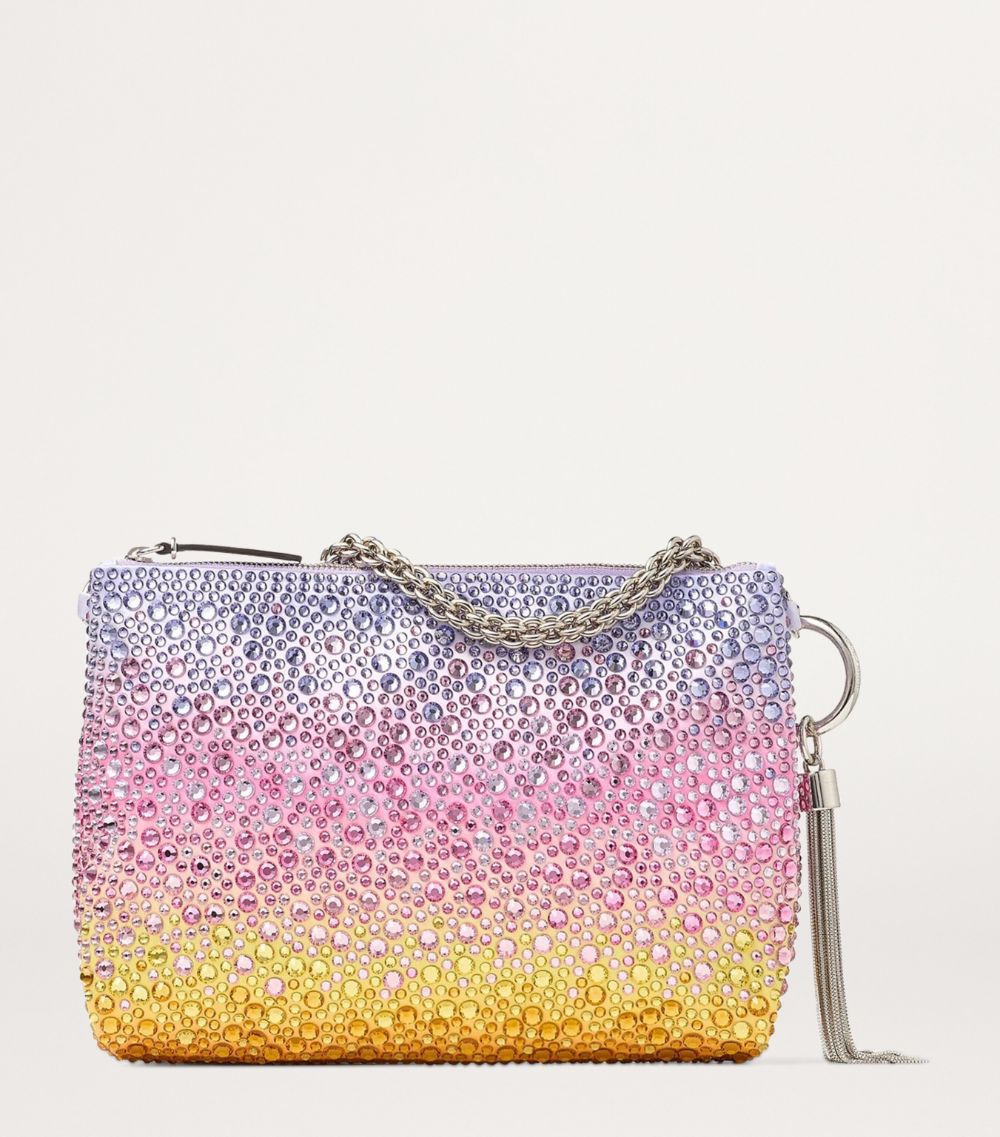 Jimmy Choo Jimmy Choo Crystal-Embellished Callie Clutch Bag