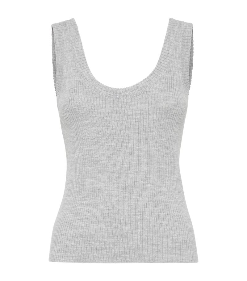 Brunello Cucinelli Brunello Cucinelli Wool-Cashmere Tank Top