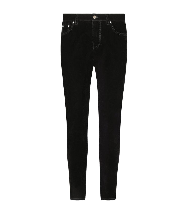 Dolce & Gabbana Dolce & Gabbana Velvet Slim Jeans