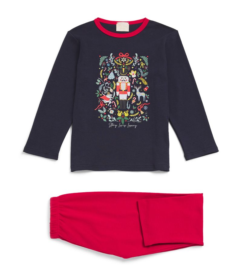 Story Loris Story Loris Cotton Christmas Nutcracker Pyjama Set (3-14 Years)