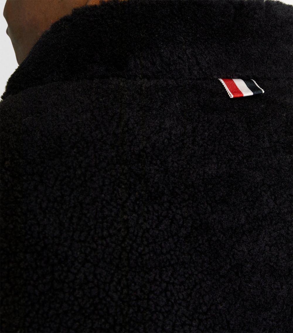 Thom Browne Thom Browne Shearling 4-Bar Jacket