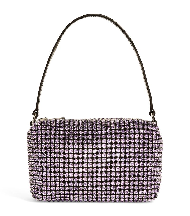 Alexander Wang Alexander Wang Crystal-Embellished Heiress Shoulder Bag