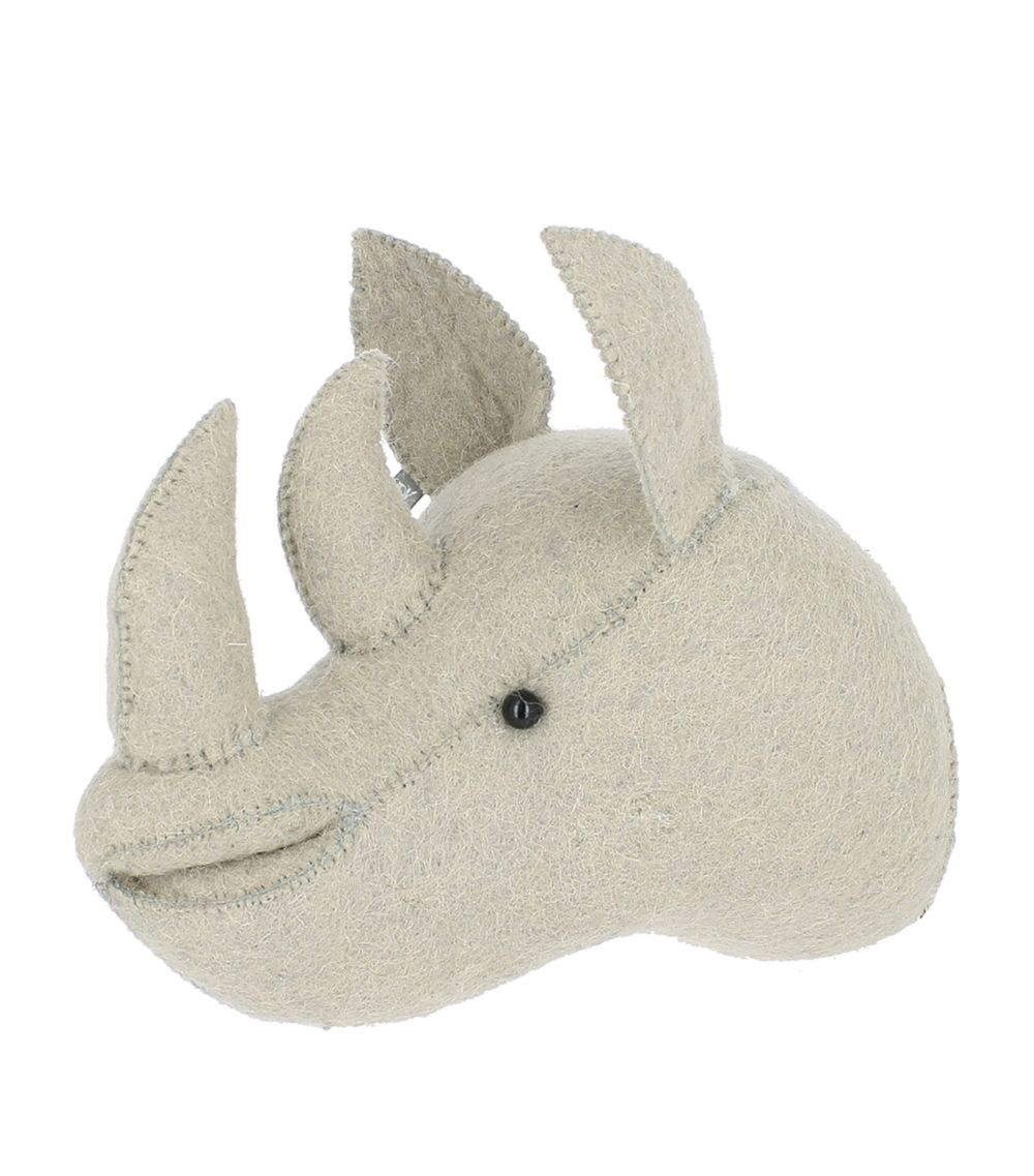 Fiona Walker Fiona Walker Noah'S Ark Mini Rhino Head (21Cm)