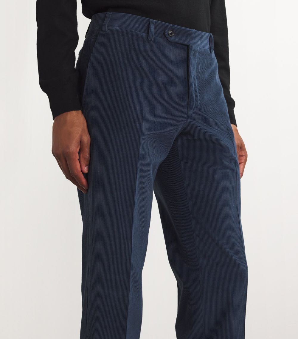 Canali Canali Cotton-Cashmere Corduroy Trousers