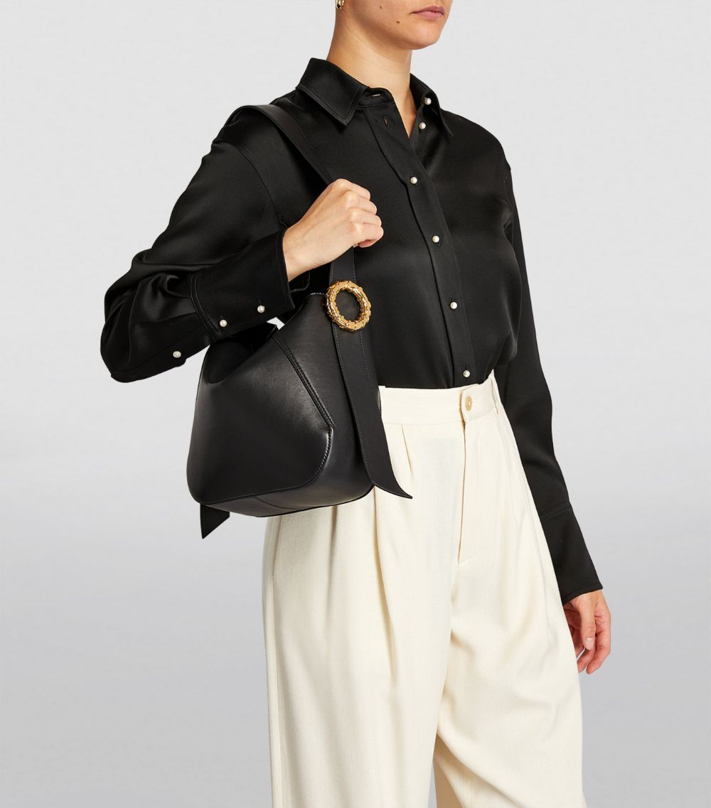 Lanvin Lanvin Leather Melodie Shoulder Bag