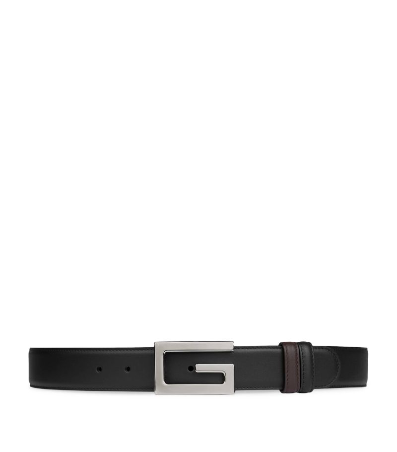 Gucci Gucci Reversible Square G Belt