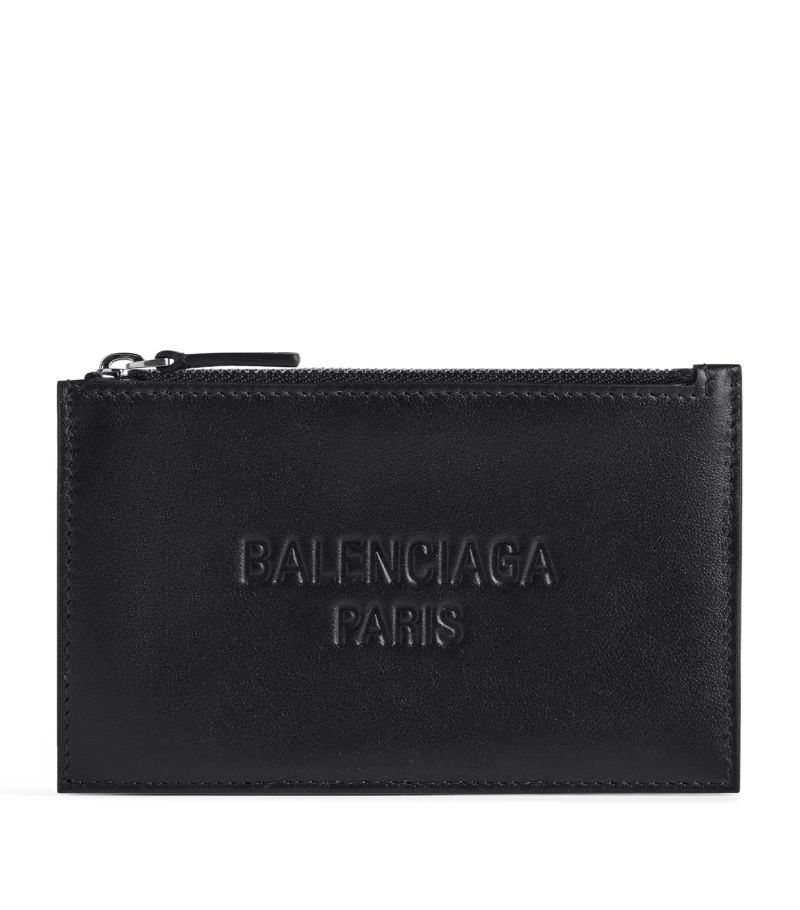 Balenciaga Balenciaga Leather Duty Free Zip Card Holder