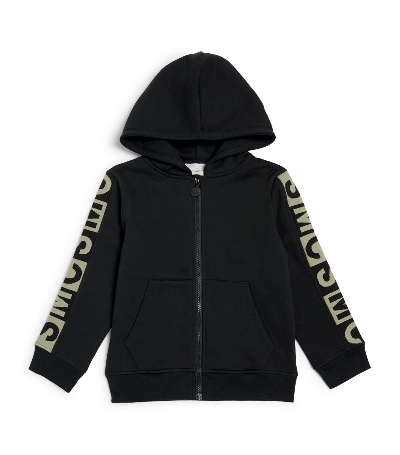 Stella McCartney Kids Stella Mccartney Kids Logo Zip-Up Hoodie (4-14 Years)