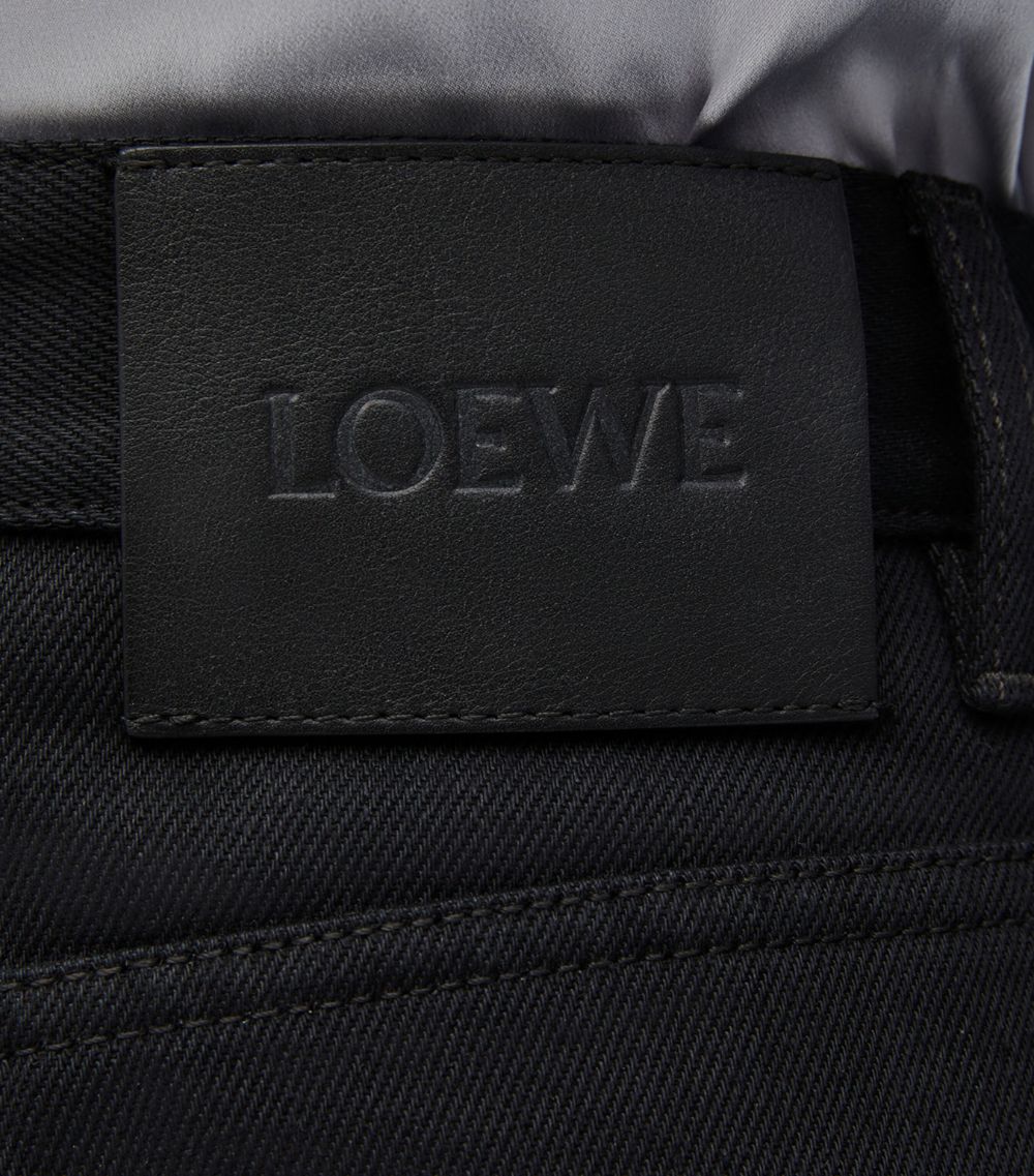 Loewe Loewe High-Waist Wide-Leg Jeans