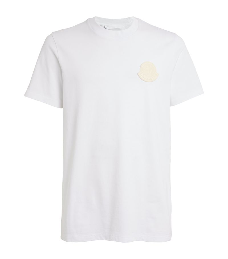 Moncler Moncler Cotton Logo-Patch T-Shirt