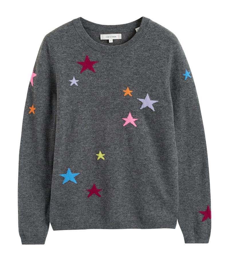 Chinti & Parker Chinti & Parker Wool-Cashmere Star Sweater