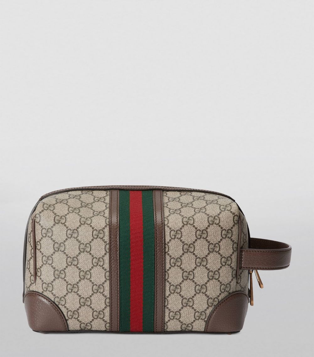 Gucci Gucci Gg Supreme Savoy Cosmetic Bag