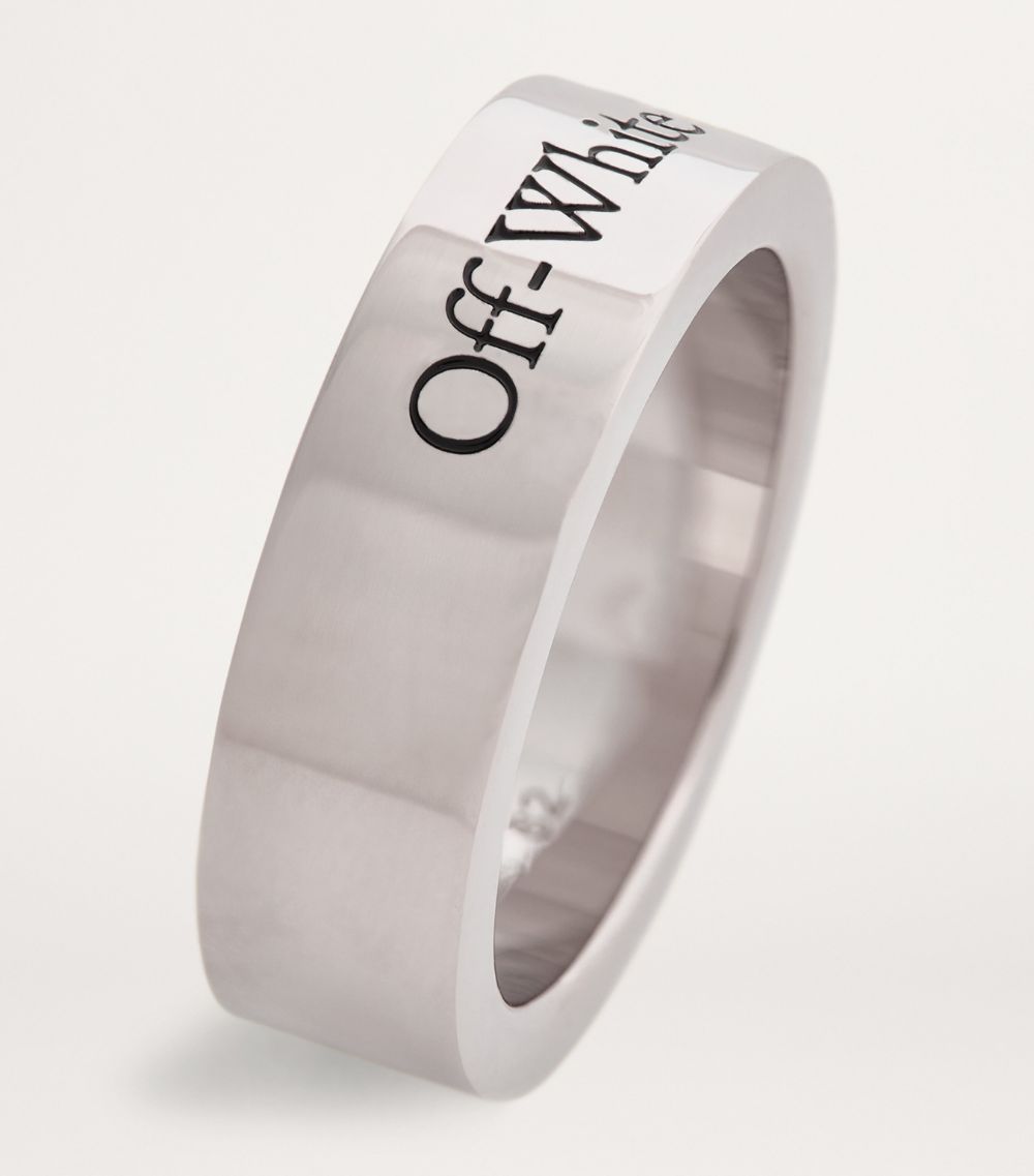 OFF-WHITE Off-White D2 Logo Ring