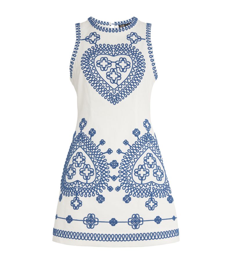  Maje Embroidered Mini Dress