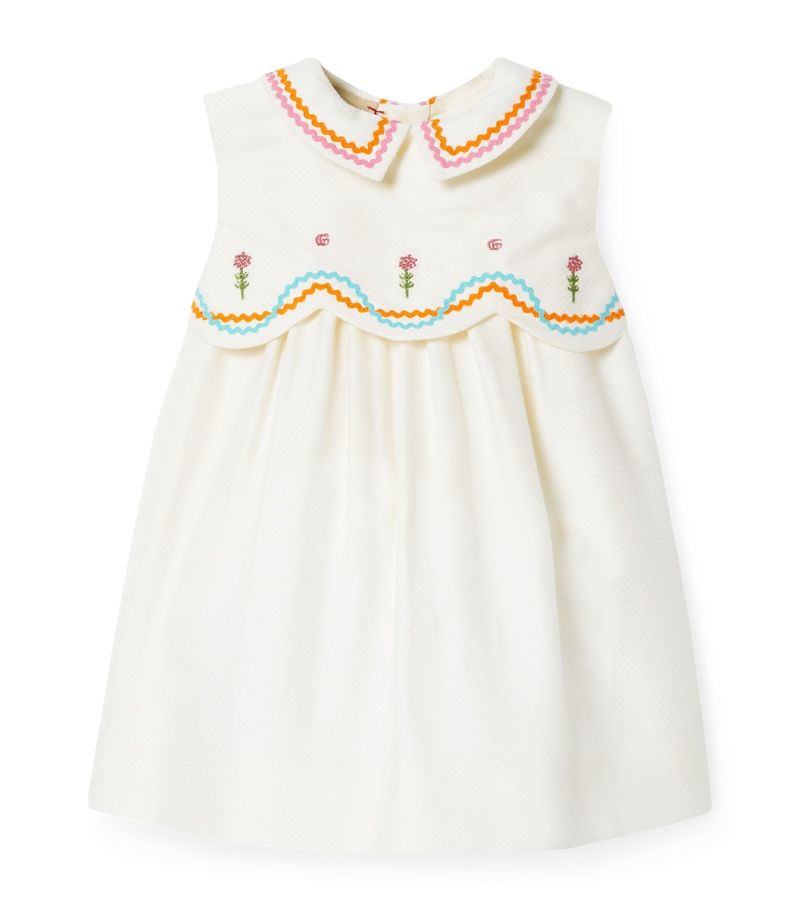 Gucci Gucci Kids Cotton Poplin Dress (0-36 Months)