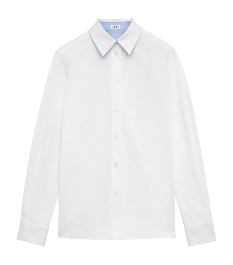 Loewe Loewe Cotton-Blend Button-Down Shirt