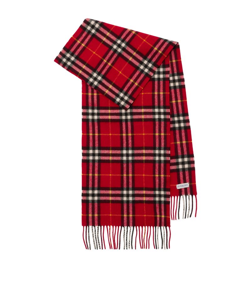 Burberry Burberry Double-Faced Cashmere Check Scarf