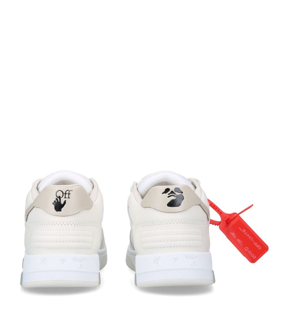 OFF-WHITE Off-White Leather Out Of Office Sneakers