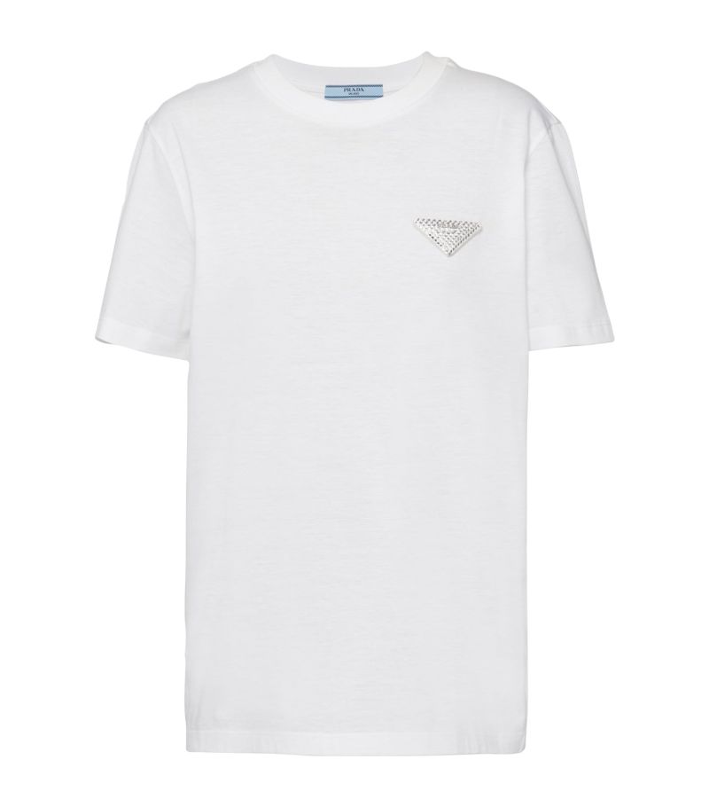 Prada Prada Triangle T-Shirt