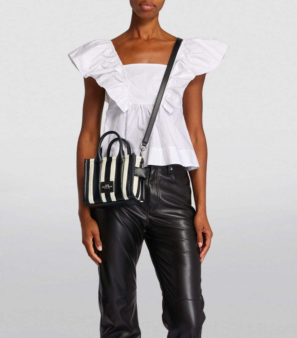 Marc Jacobs Marc Jacobs The Marc Jacobs The Micro Striped Tote Bag