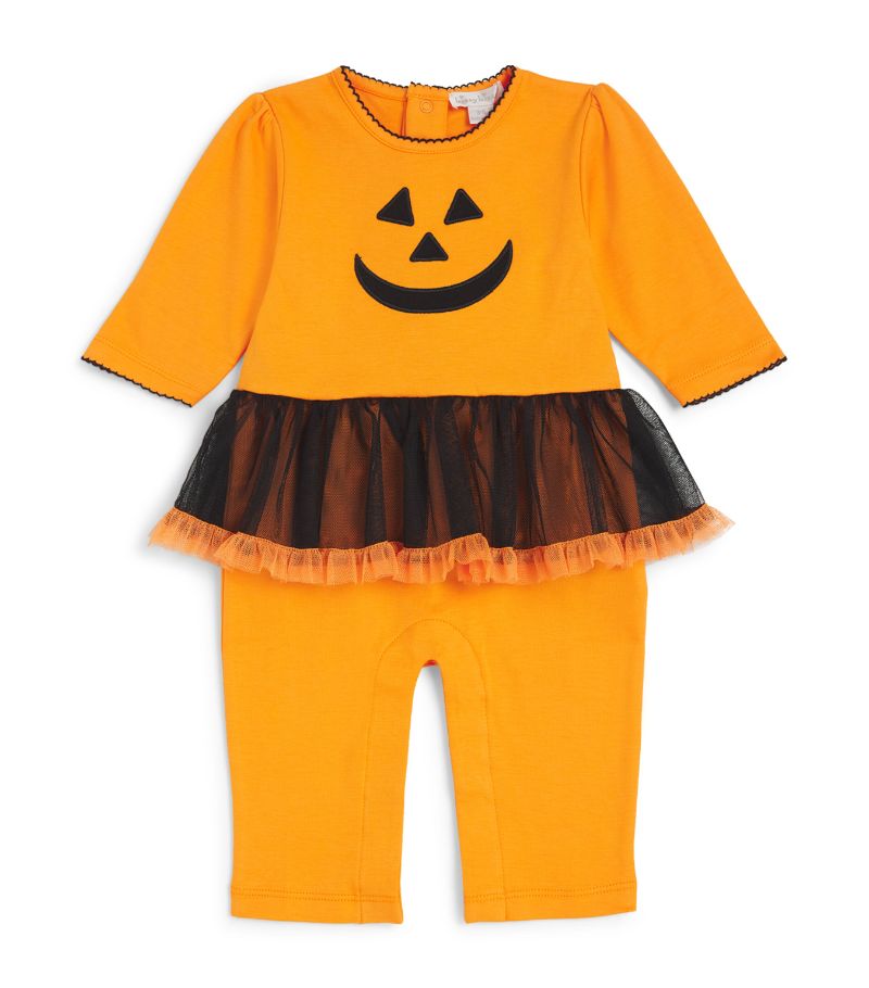 Kissy Kissy Kissy Kissy Halloween Happenings Pumpkin All-In-One (0-24 Months)