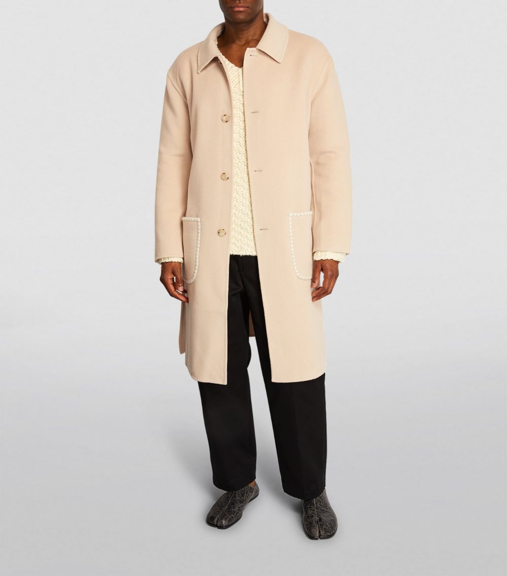 Commas COMMAS Wool-Cashmere Belted Overcoat
