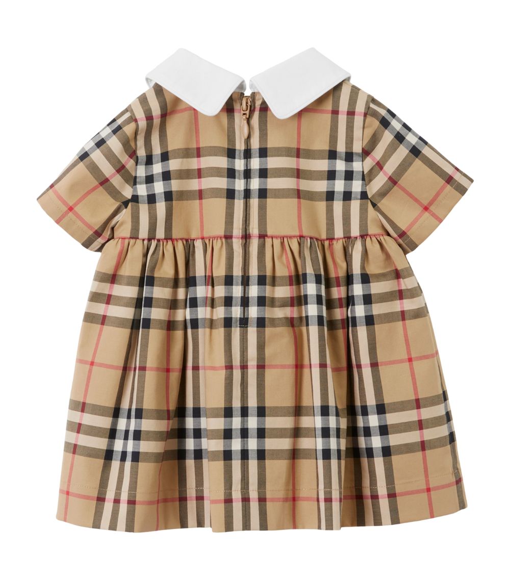 Burberry Burberry Kids Check Dress And Bloomers Set (1-18 Months)