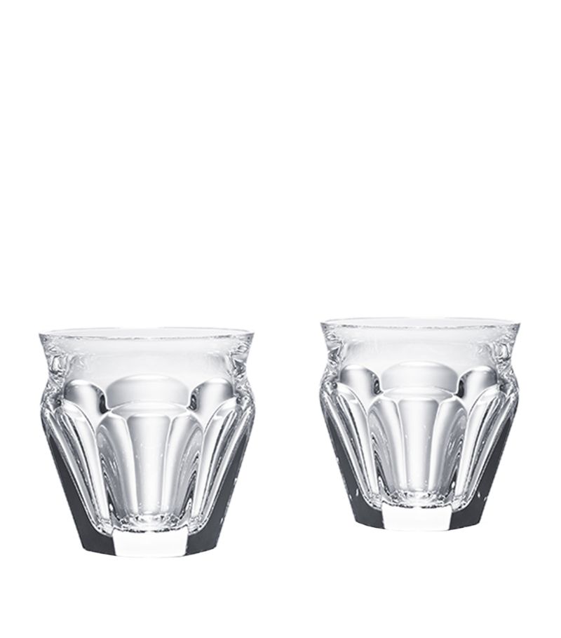 Baccarat Baccarat Set Of 2 Harcourt Talleyrand Crystal Tumblers (230Ml)