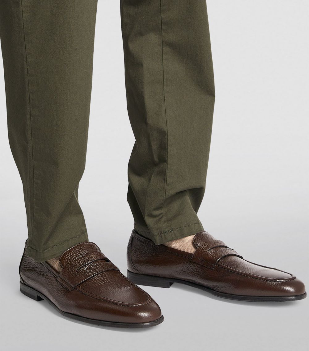 Canali Canali Leather Loafers