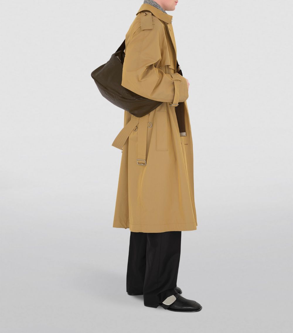 Burberry Burberry Long Gabardine Trench Coat