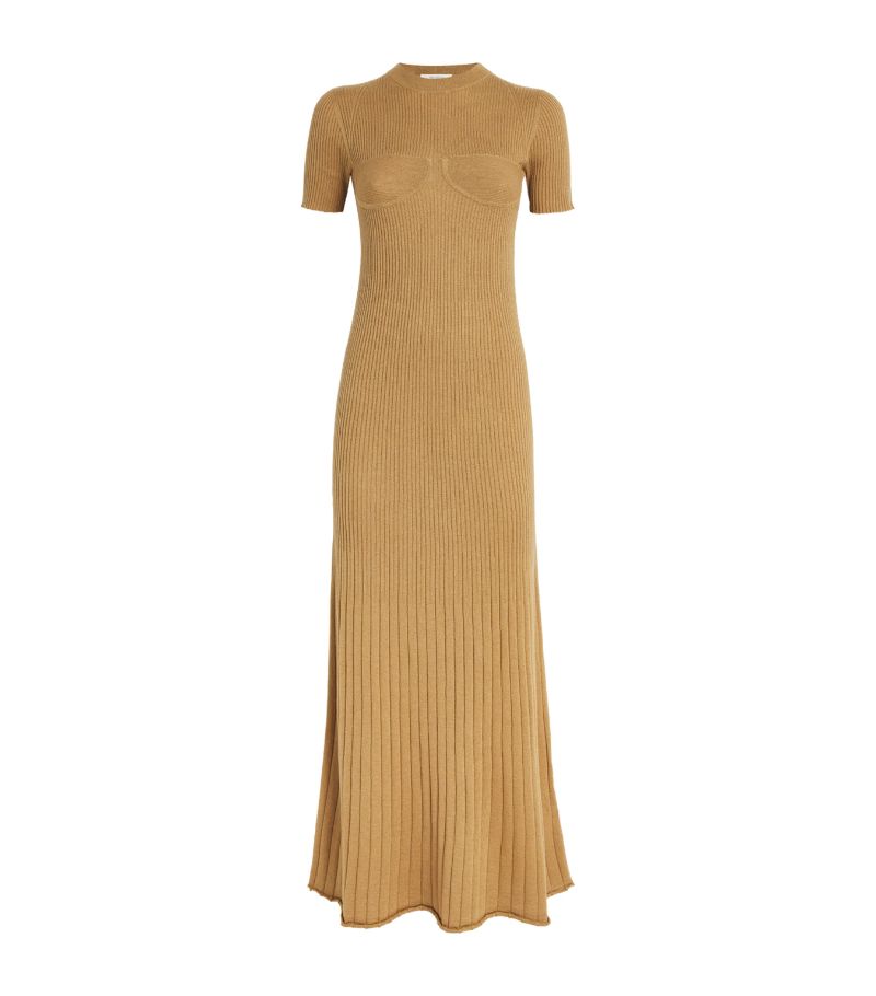 Max Mara Max Mara Ribbed Maxi Dress