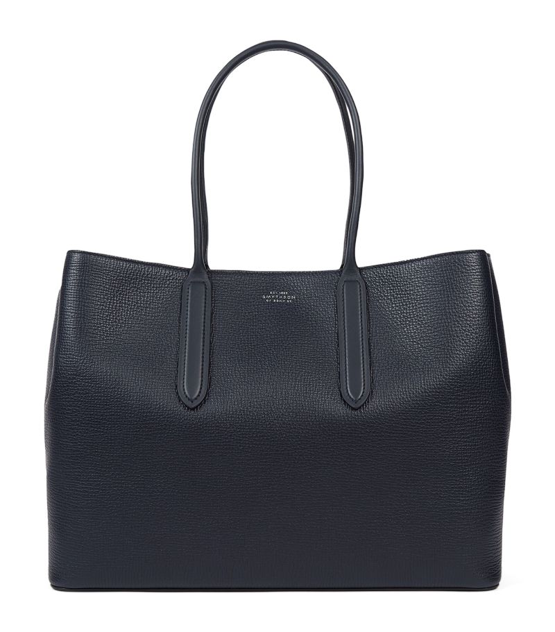 Smythson Smythson Ludlow Leather Day Tote Bag