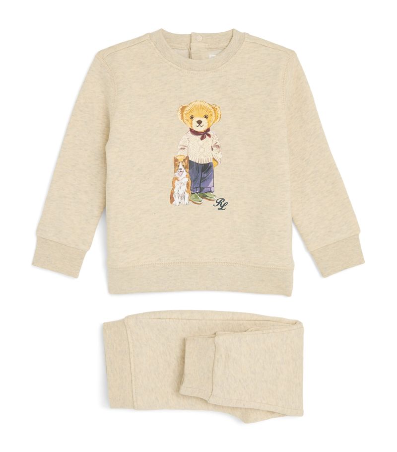 Polo Ralph Lauren Polo Ralph Lauren Kids Cotton Bear Tracksuit Set (3-24 Months)