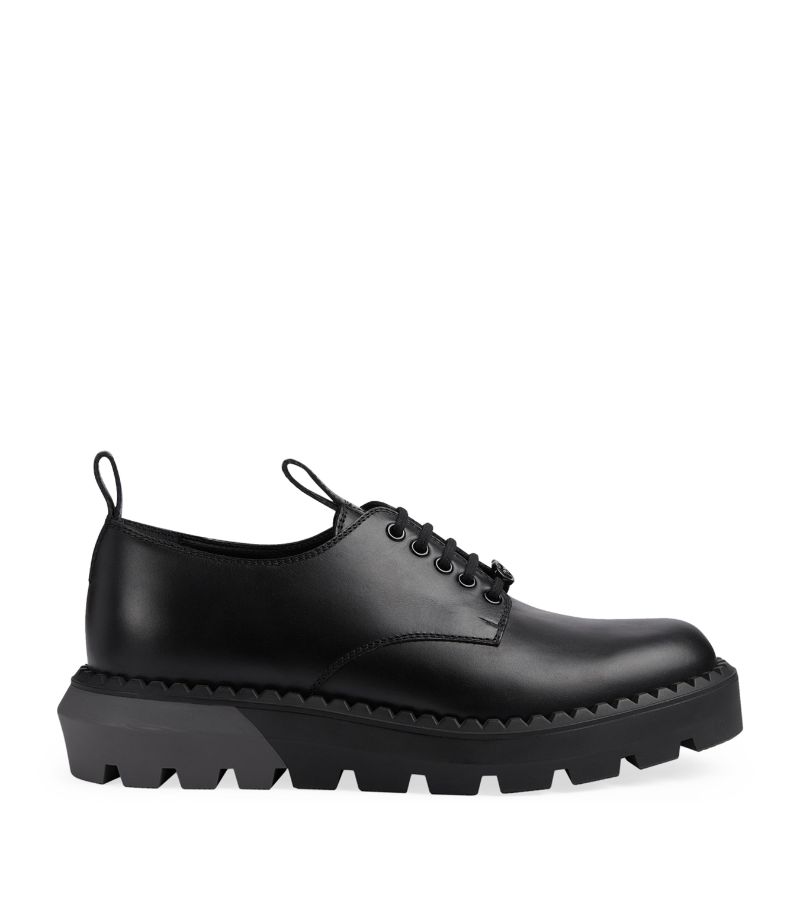 Gucci Gucci Leather Lace-Up Shoes