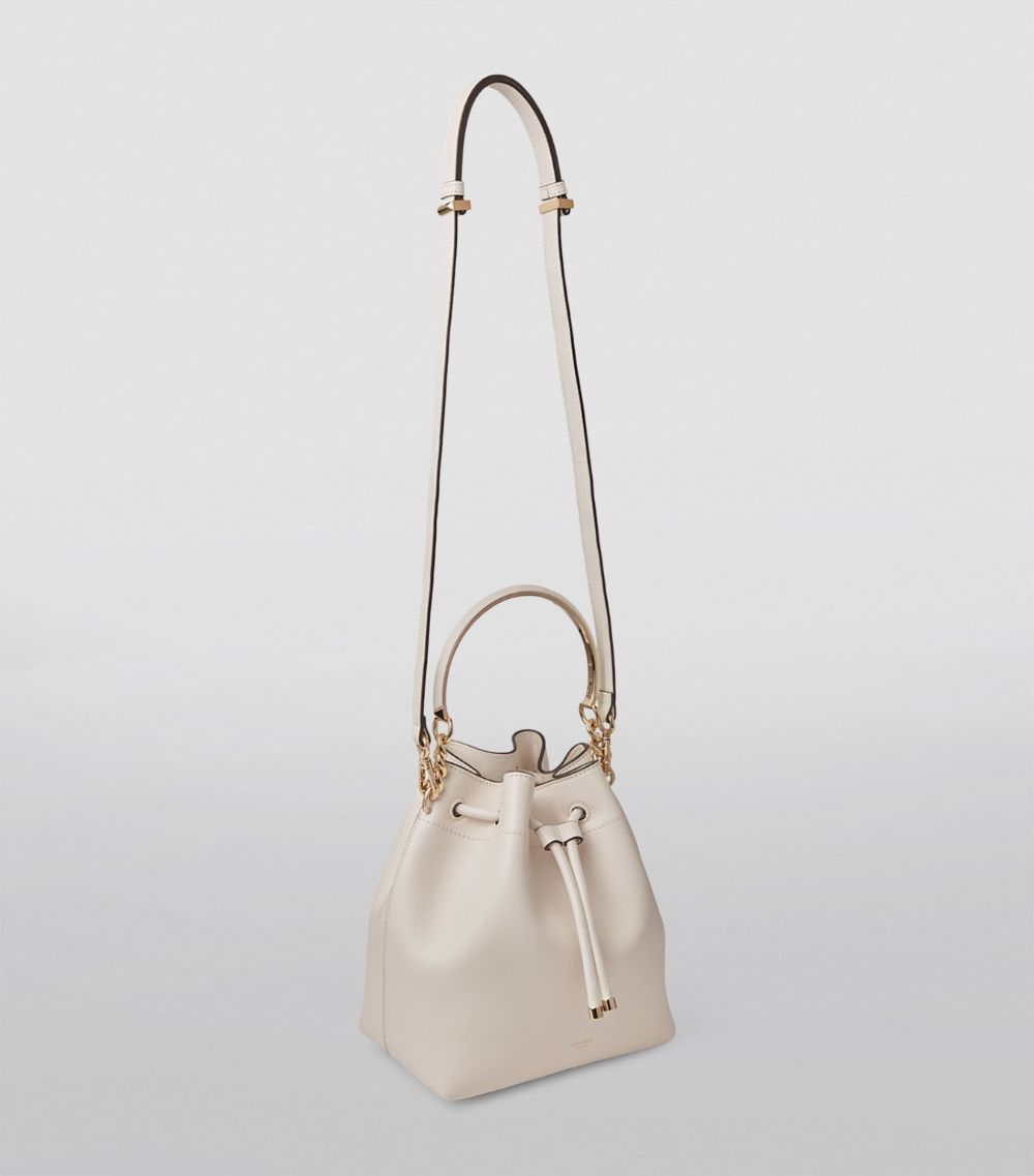 Jimmy Choo Jimmy Choo Leather Bon Bon Bucket Bag