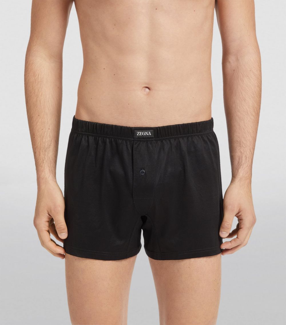 zegna Zegna Logo Boxer Shorts