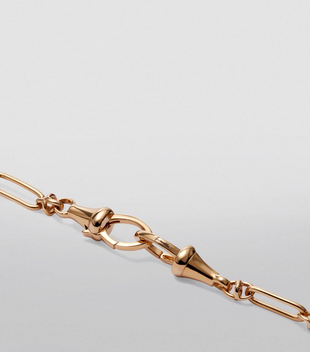 Annoushka Annoushka Yellow Gold Knuckle Classic Link Chain Necklace