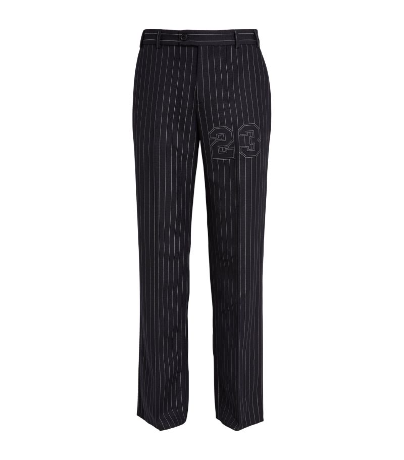 OFF-WHITE Off-White Wool-Blend 23 Slim Trousers