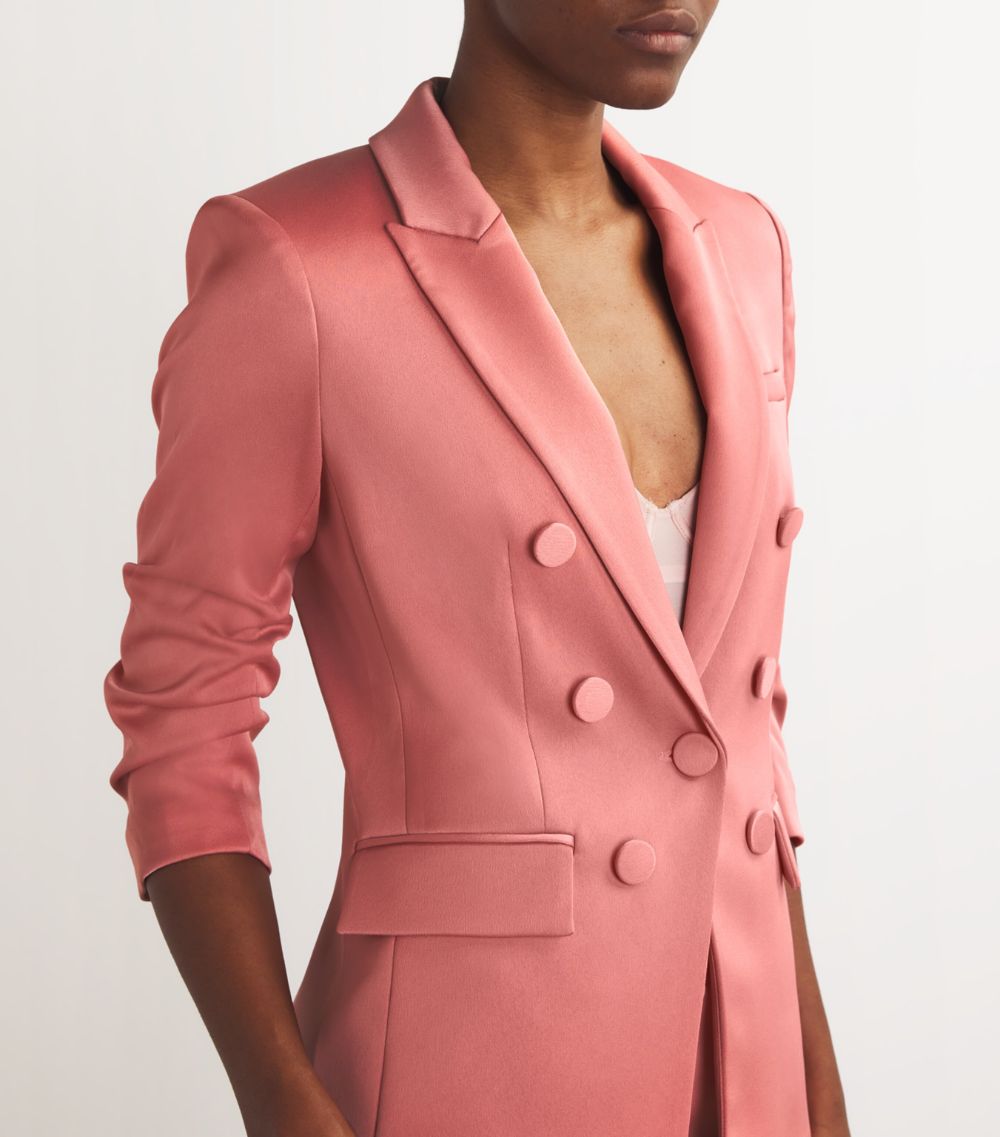 Veronica Beard Veronica Beard Satin Tomi Dickey Blazer