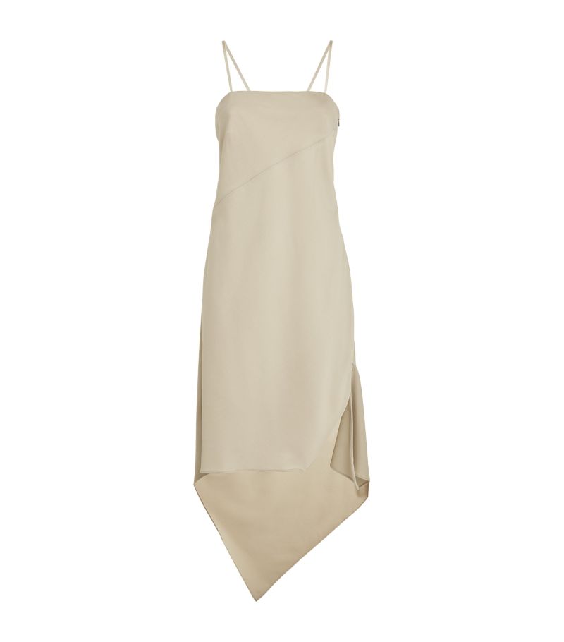 Helmut Lang Helmut Lang Virgin Wool Midi Dress