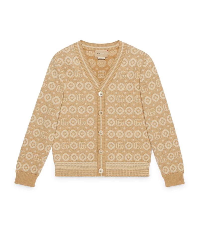 Gucci Gucci Kids Cotton Double G Cardigan (4-12 Years)