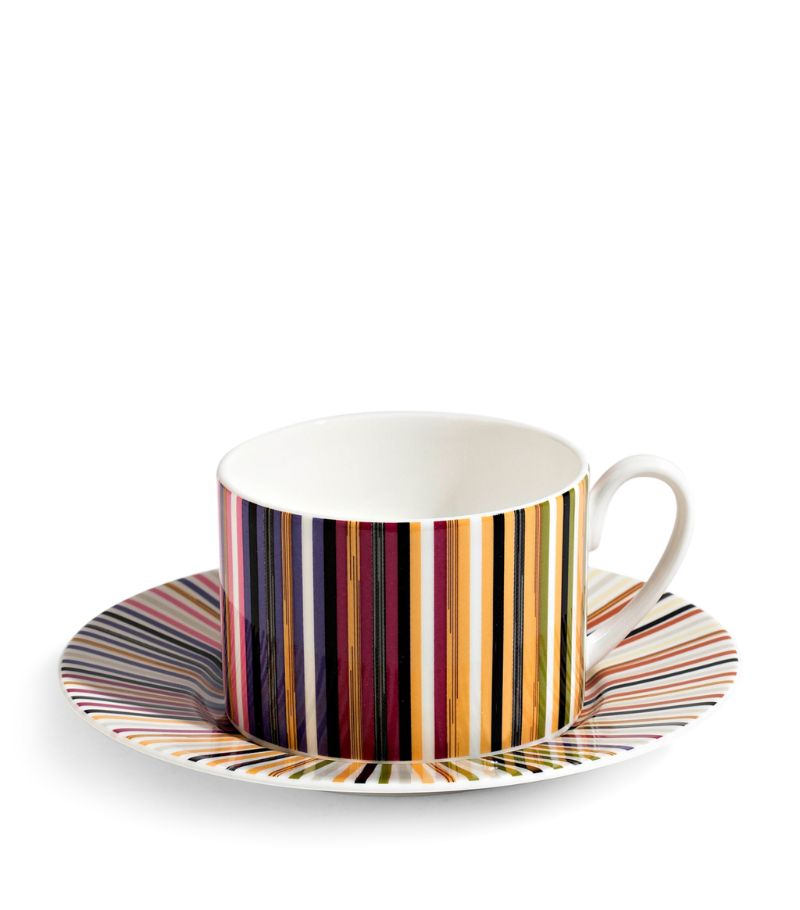 Missoni Home Missoni Home Striped Jenkins Teacup And Saucer