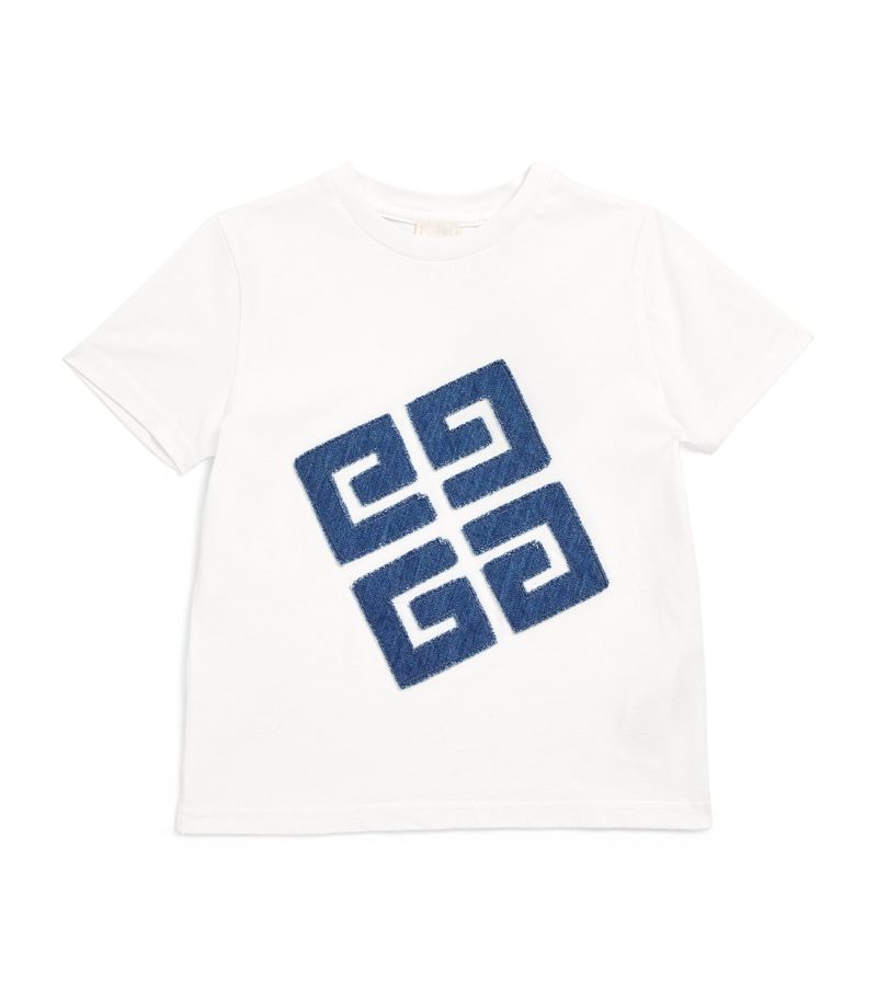 Givenchy Givenchy Kids Cotton 4G Logo T-Shirt (4-12+ Years)