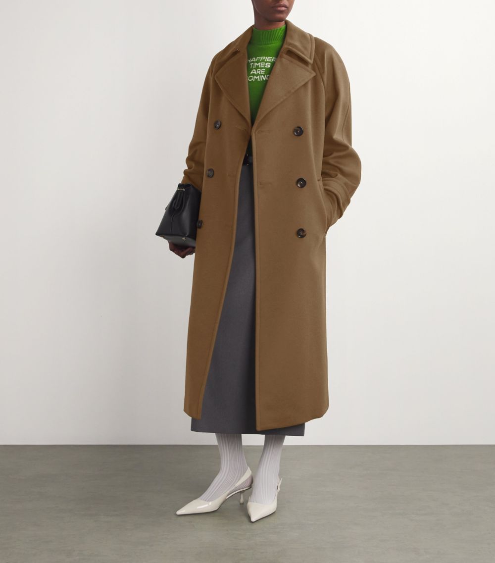 Sportmax Sportmax Virgin Wool Leandro Overcoat